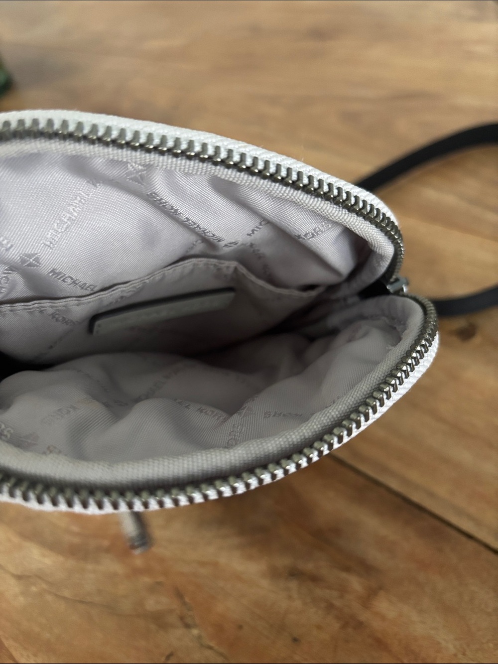 Winnie Medium Quilted Silver Smartphone Crossbody Bag - Picture 6 of 9